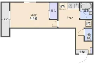 iJハウス北【1階】の間取り