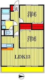 ガーデンアネックス【4階】の間取り