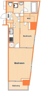 グランド・ガーラ横浜新子安【7階】の間取り