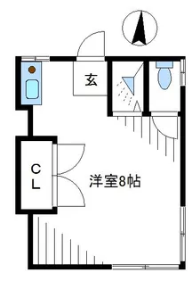 パンセA【1階】の間取り