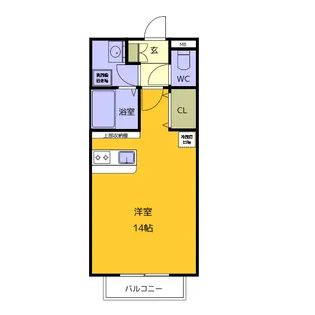 エンカウンター【2階】の間取り