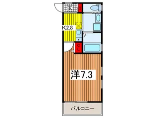 ストーンフォレスト【1階】の間取り