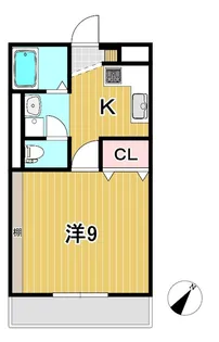 プルミエールA【1階】の間取り