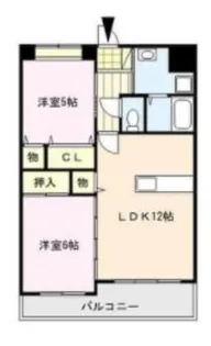 SUNDAY御井駅前【3階】の間取り