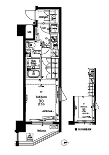 アークマーク大森町レジデンス【3階】の間取り