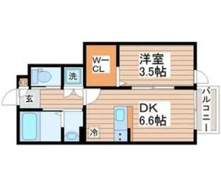 Fine Court (ファインコート)【1階】の間取り