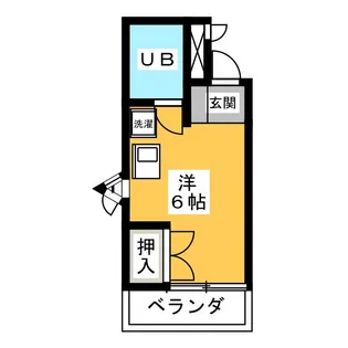 ミナミハイツ【3階】の間取り