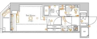 ラフィスタ新小岩【2階】の間取り
