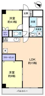 YS習志野台【2階】の間取り