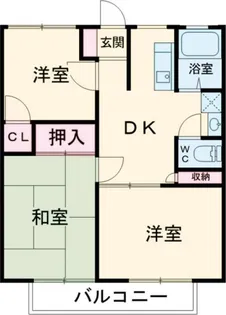 サンシティいずみ【2階】の間取り