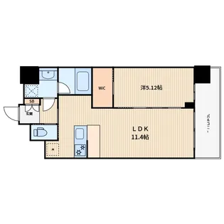 プレジオ川口ASIAN【3階】の間取り