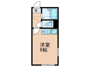 ピタゴラス大山【1階】の間取り