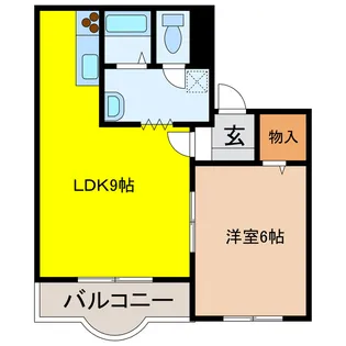 華美が丘ジュネス【2階】の間取り