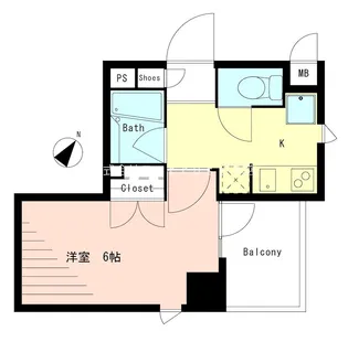 EXIM NISHISUGAMO【8階】の間取り