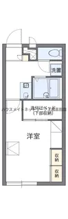 レオパレスとら【1階】の間取り