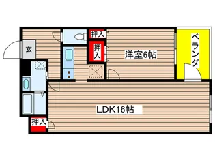 PIER3【1階】の間取り