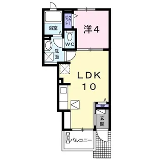 サンリット・M【1階】の間取り