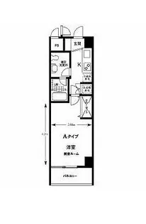 ピアジェ鷺宮【1階】の間取り