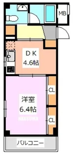 ノベル駒込【2階】の間取り