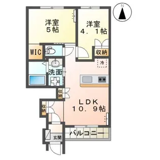 サニー【1階】の間取り