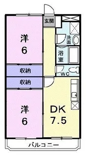 アイディーアル【4階】の間取り