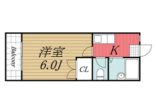 コーポ笹目【2階】の間取り
