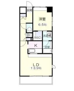 AlteMeister(アルテマイスター)【7階】の間取り