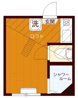 フェリスショコラA棟【1階】の間取り