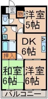 藤マンション【3階】の間取り
