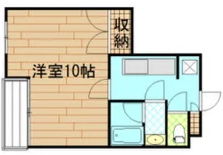ヒルトップホリワ【3階】の間取り