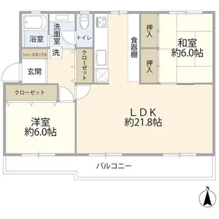 高島平3の10の19号棟【1階】の間取り