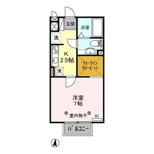 パルハイム2003ABC【2階】の間取り