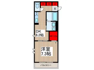 ハイグランドV【2階】の間取り