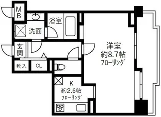 エスポワール西荻窪【4階】の間取り