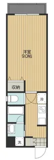 住吉橋TKハイツ【4階】の間取り
