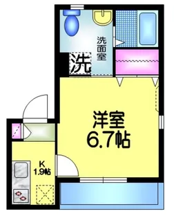 Soleil ソレイユ【2階】の間取り