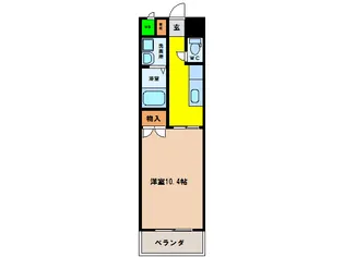 ピュアライヴII【5階】の間取り