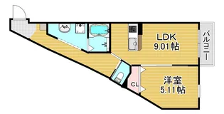 moco5【1階】の間取り