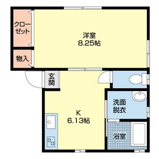 ハイツ・小川【2階】の間取り