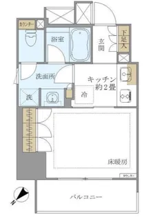 パークリュクス御茶ノ水【9階】の間取り