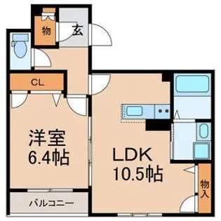 Prendre【2階】の間取り