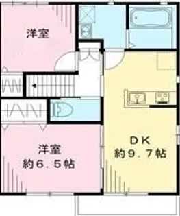 グリーンコート【2階】の間取り