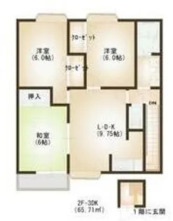 CCR2003【2階】の間取り