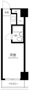 五反田ダイヤモンドマンション【10階】の間取り