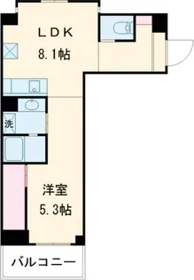 スターファイブ三軒茶屋【4階】の間取り