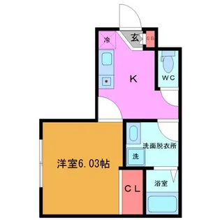 VISTA浦安【1階】の間取り