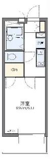 レオパレスルーチェ マーレ【2階】の間取り