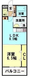 フレグランスカルディア【2階】の間取り