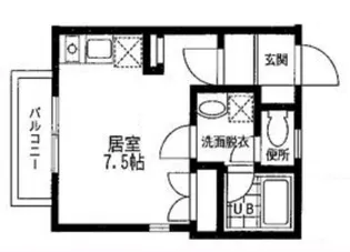フェリシェ【1階】の間取り