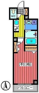 Criceto【2階】の間取り